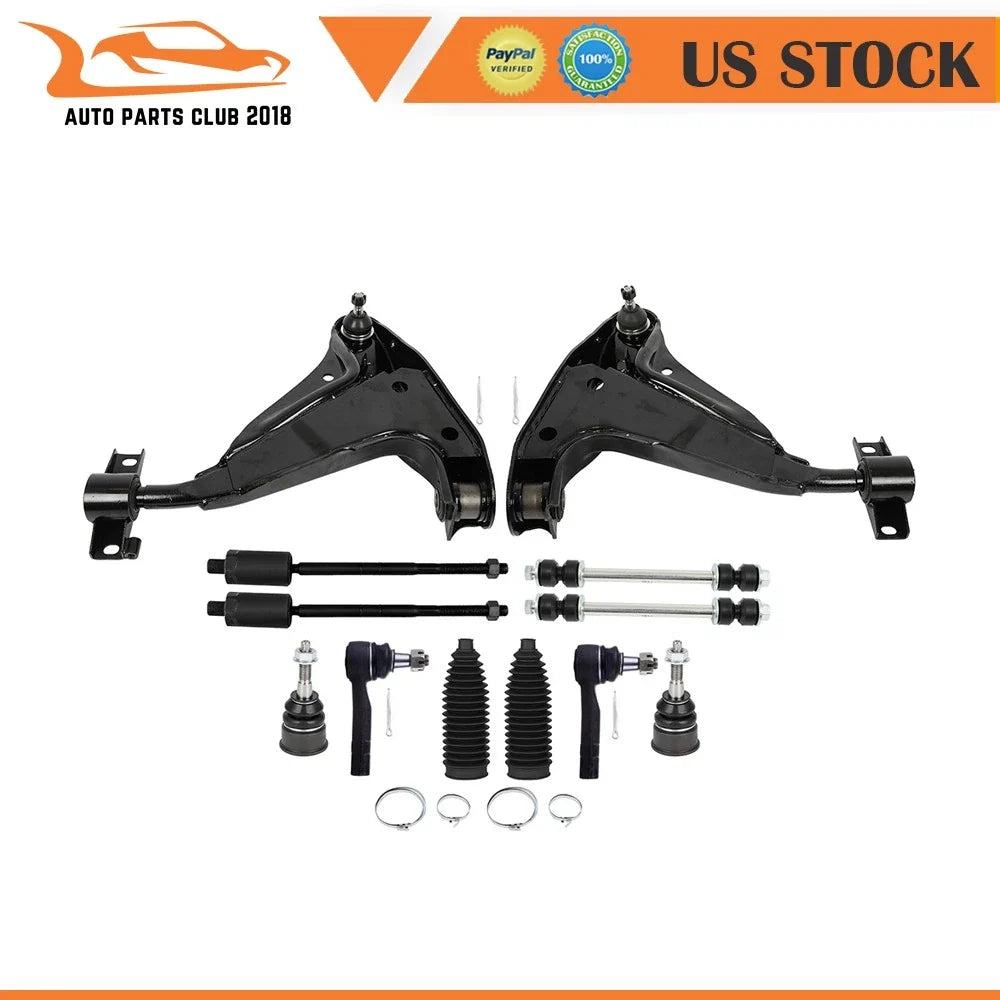 Set of 12 Front Lower Control Arm Ball Joints for Explorer (2002–2005)