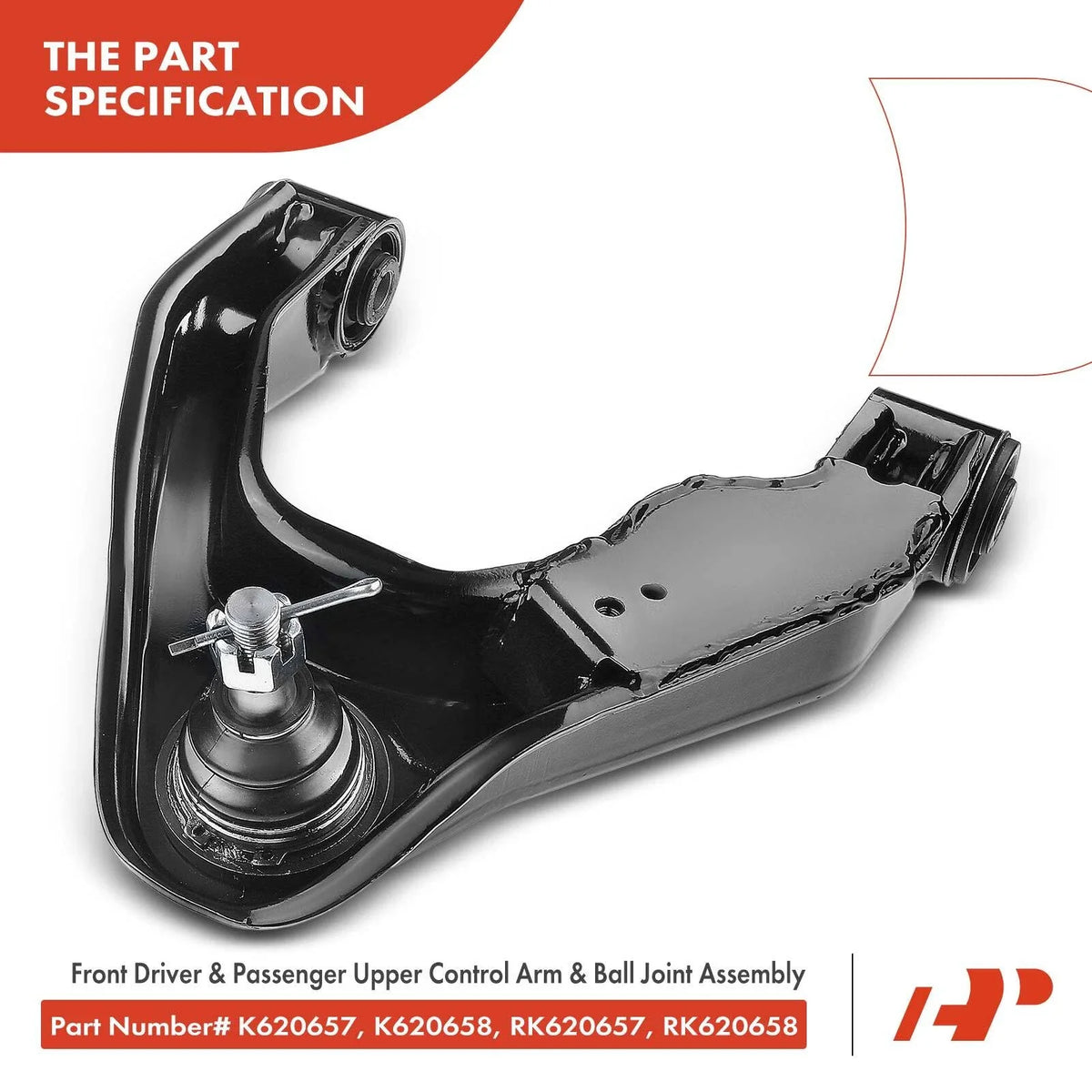 2X Upper Control Arms with Ball Joints for Nissan Frontier Xterra 2000-2015