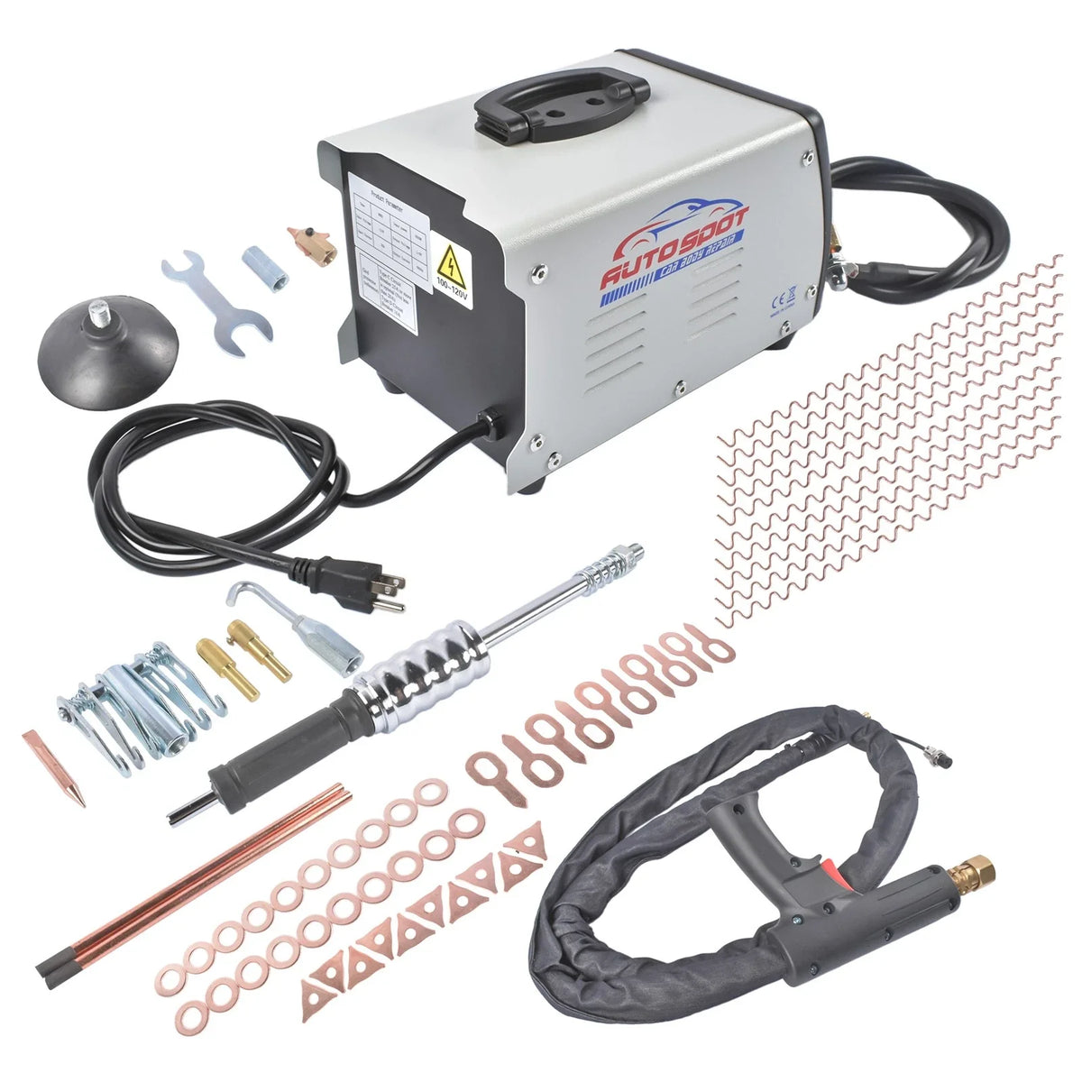 Spot Welder Dent Puller 110V for Auto Shops & Home Use