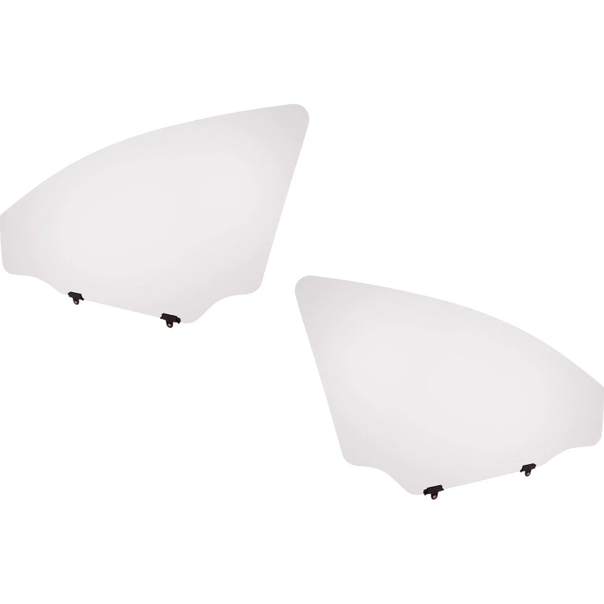 Set of 2 Front Door Glasses for Mitsubishi Galant