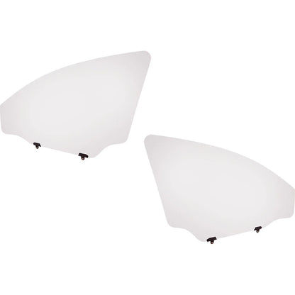 Set of 2 Front Door Glasses for Mitsubishi Galant