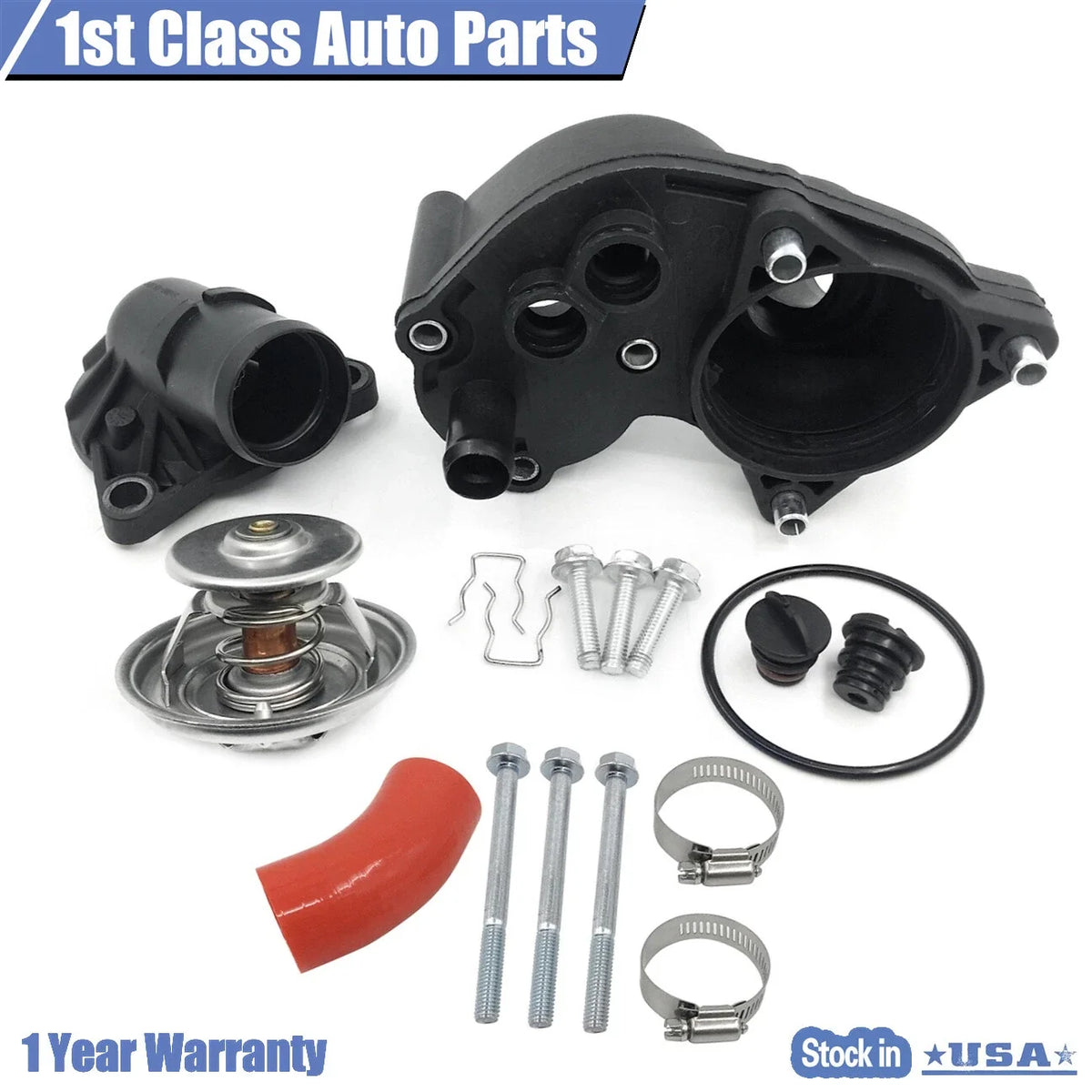 Thermostat Assembly with Installation Kit for Ford Explorer Mountaineer (2002–2010)