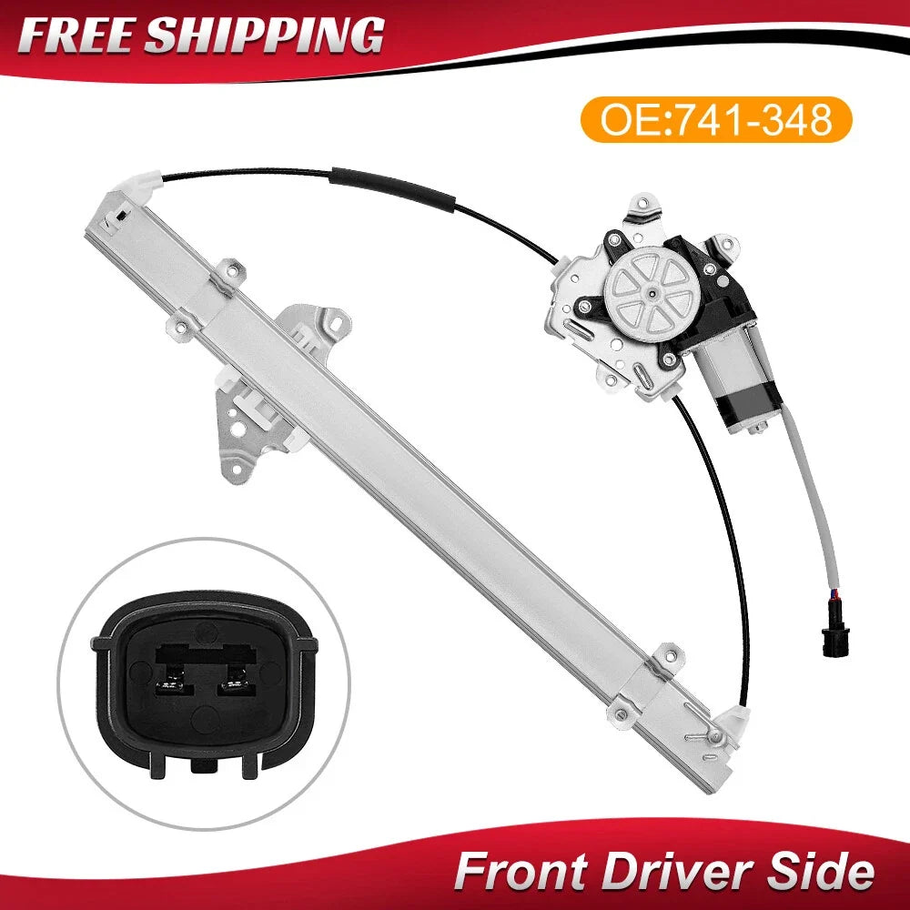 Window Regulator Assembly with Motor for Nissan Frontier Xterra 2005-2015 Left