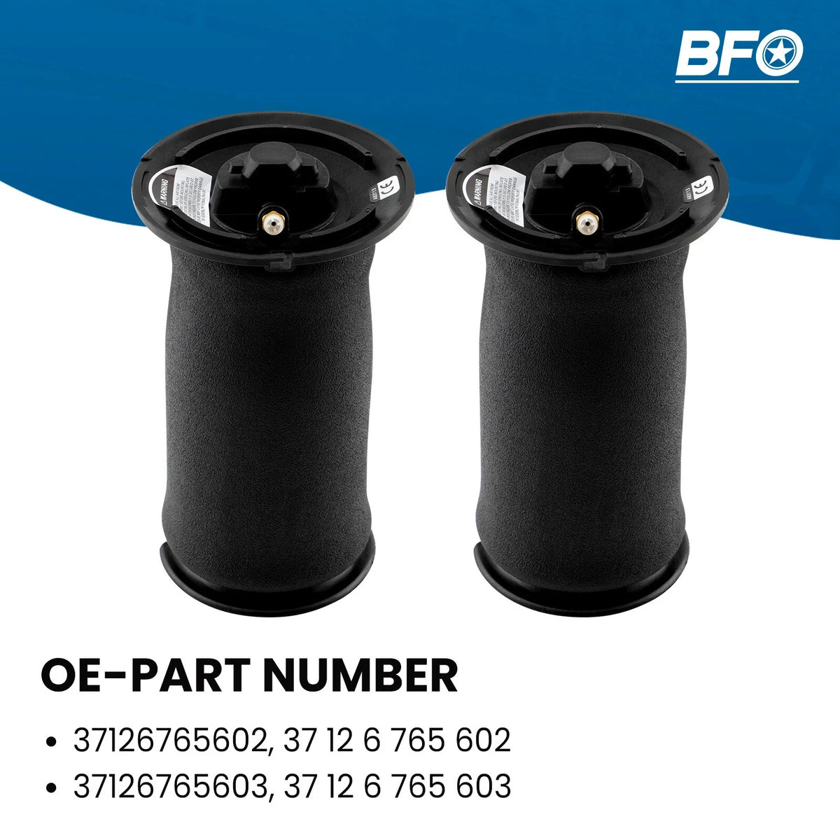 Air Spring Bellows Set for BMW 5 Series E60 E61 2008-2010