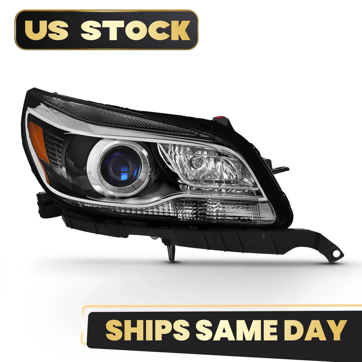 HID Xenon Headlight for Chevy Malibu (2013–2015) Projector, Passenger