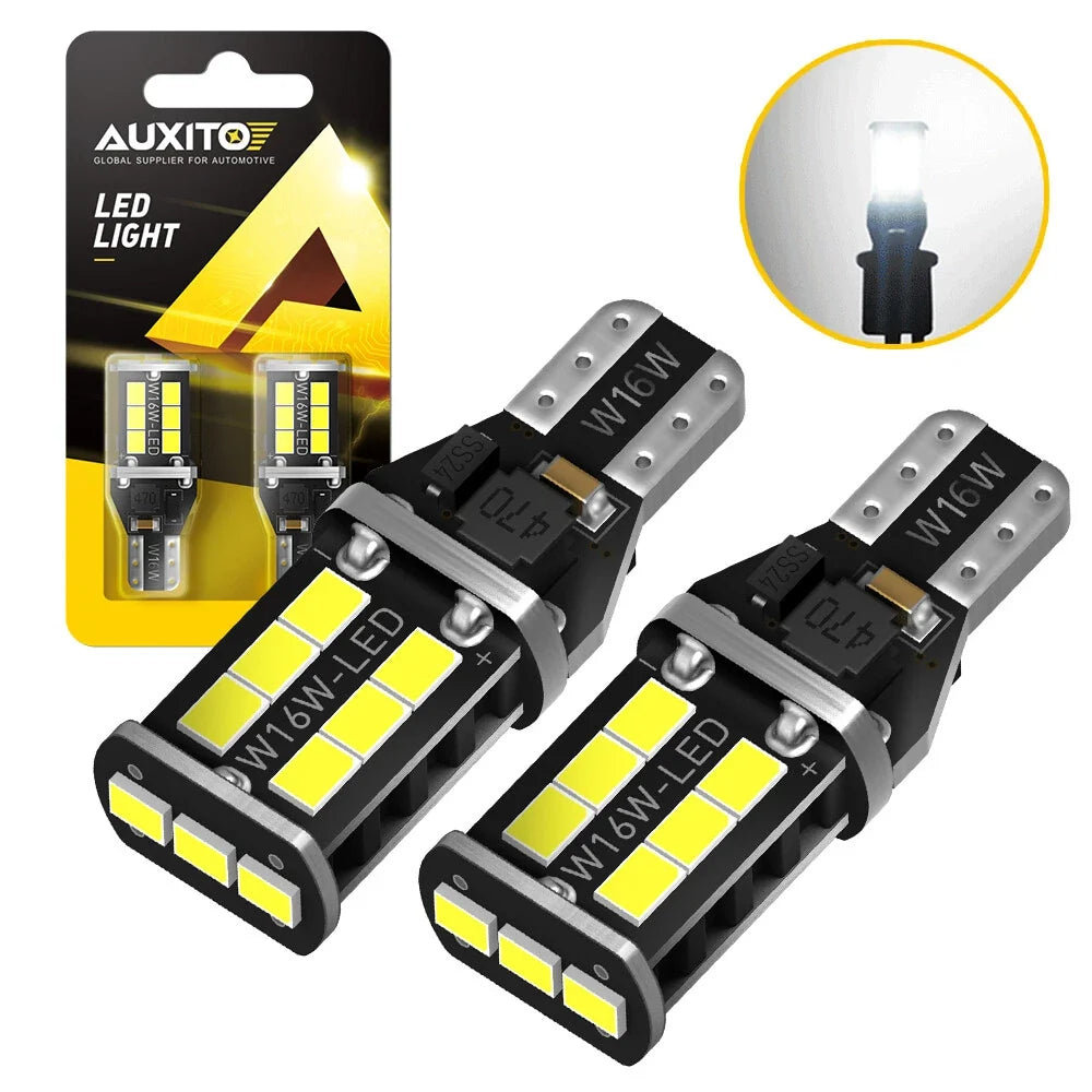 Super Bright LED Bulb for Car Backup Reverse Light 912 921 T15 (2010–2023)