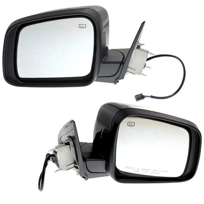 Set of 2 Heated Mirrors for Dodge Durango