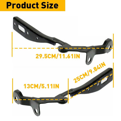 2X Hood Hinge Pair for Honda Accord (2013–2017)