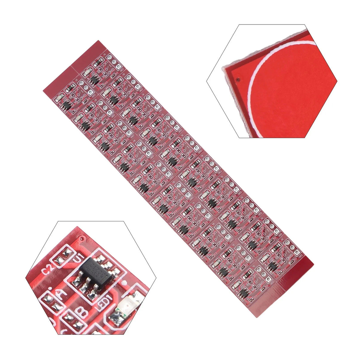 20Pc Pack TTP223 Touch Button Capacitive Switch for Various Applications