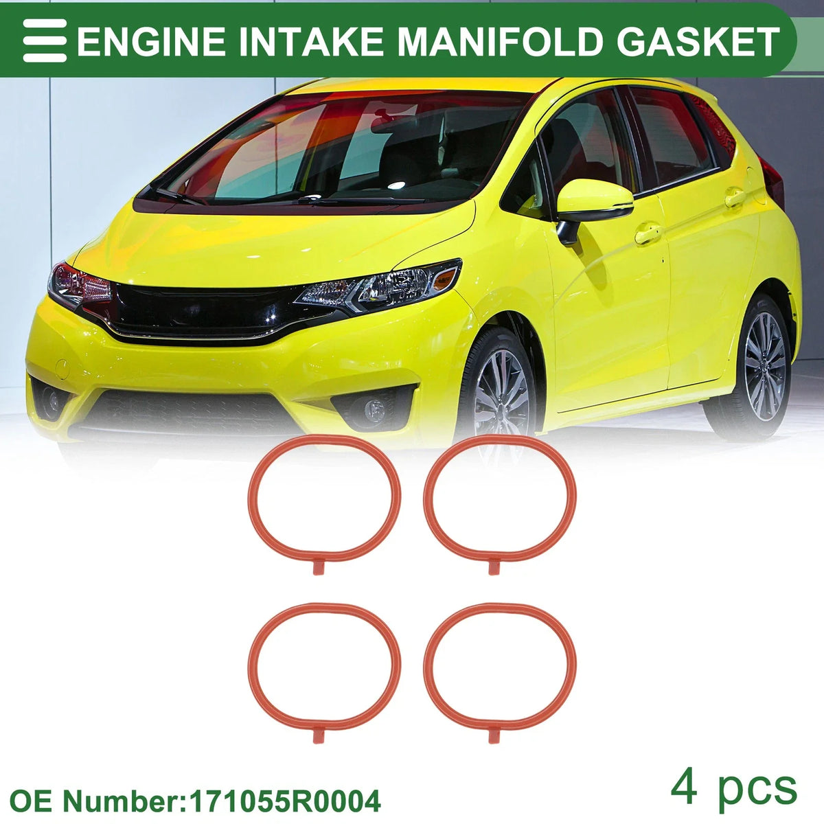 Engine Intake Manifold Gasket for Honda Fit (2015–2020) No. 17105-R0004