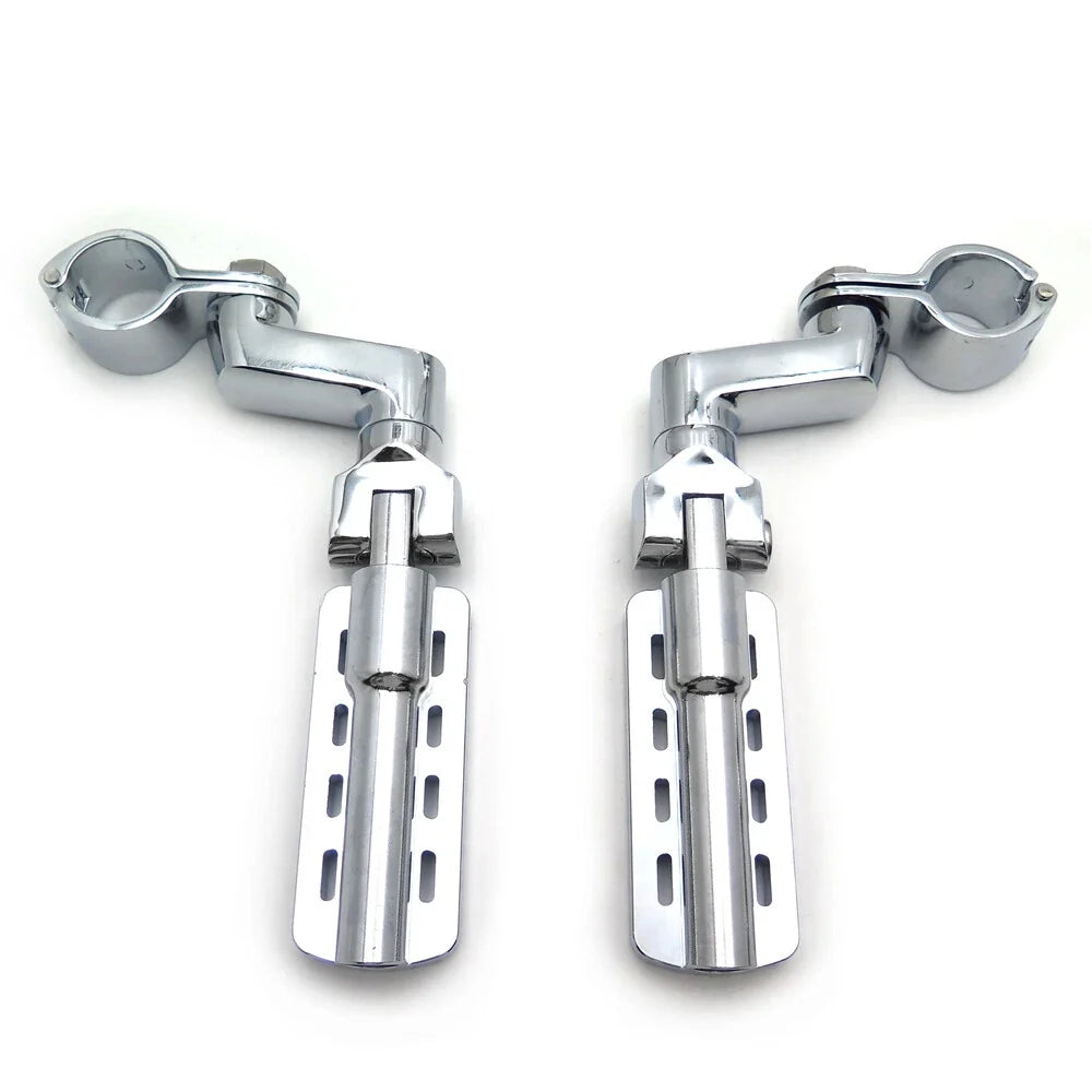 Highway Foot Peg Clamp Kit 1.25" CNC Dominator for Harley Road Glide 2015-2023