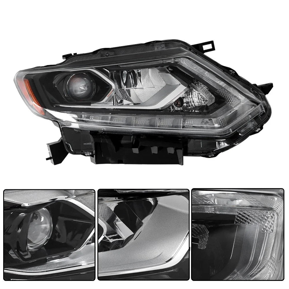 LED Headlight Assembly Right for 2014-2016 Nissan Rogue No Auto Control