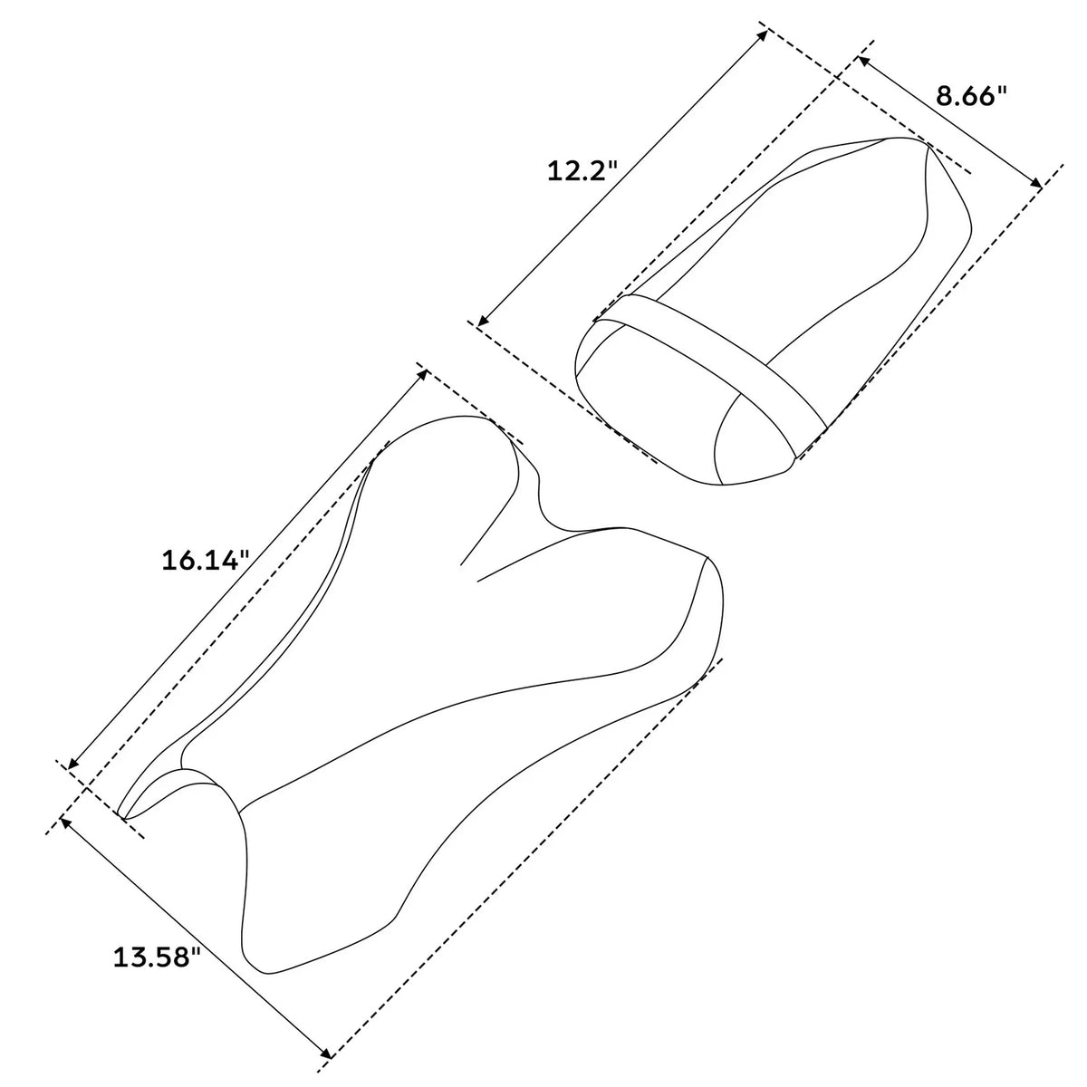 Rider Driver & Passenger Seat for Yamaha YZF R1 (2004–2006)