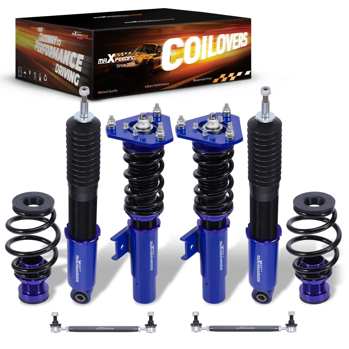 Coilovers Complete Kit for VW Jetta Golf GTI MK6 2006-2014