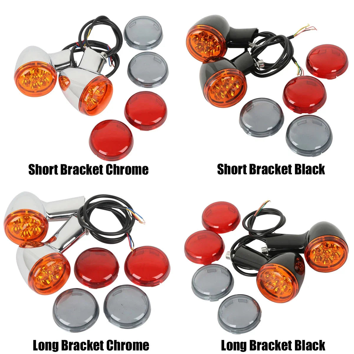 Turn Signal Light Bracket LED for Harley Sportster XL 883 XL1200 1992-2023