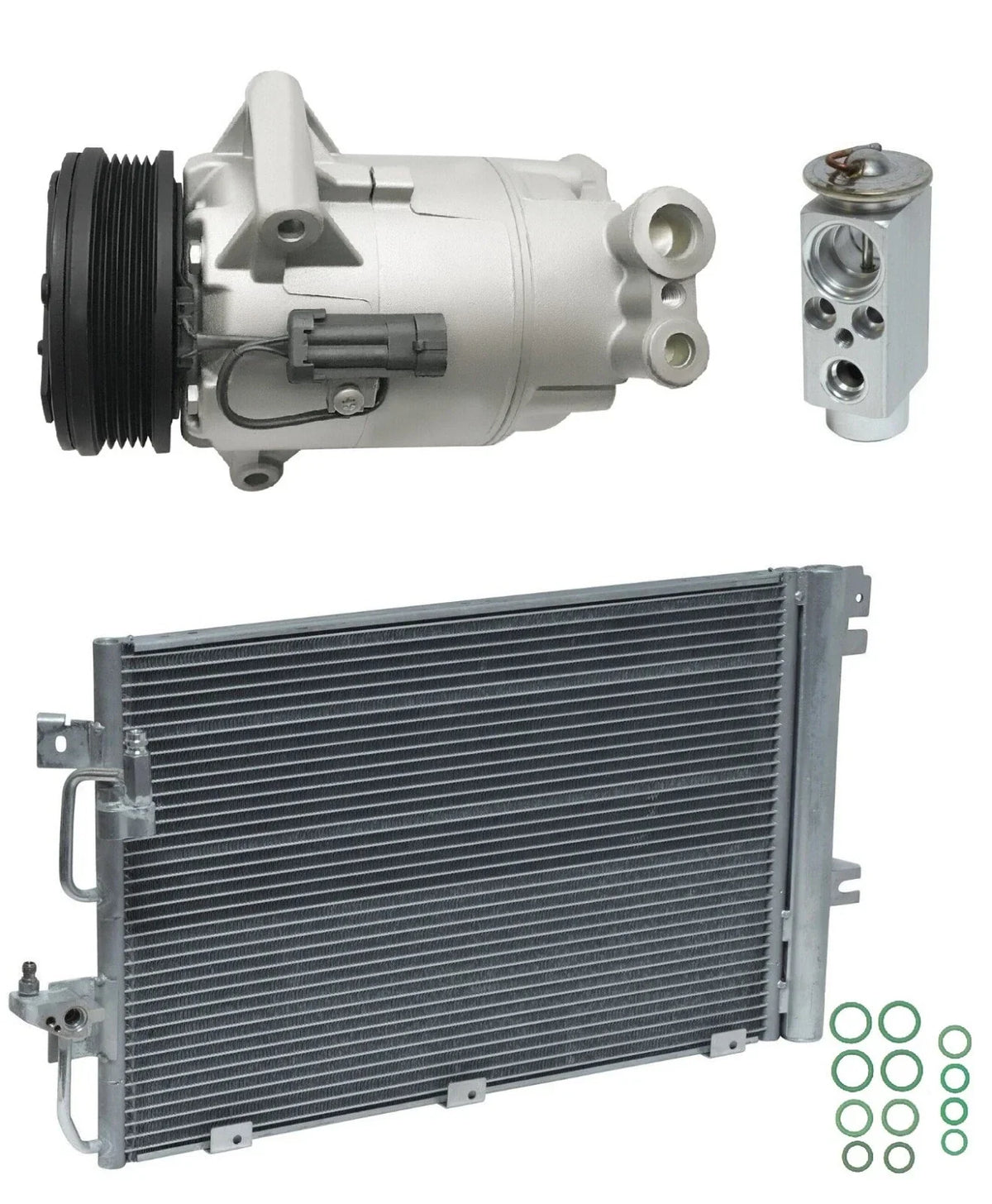 AC Compressor Kit with Condenser for Saturn Astra 1.8L (2008–2009)