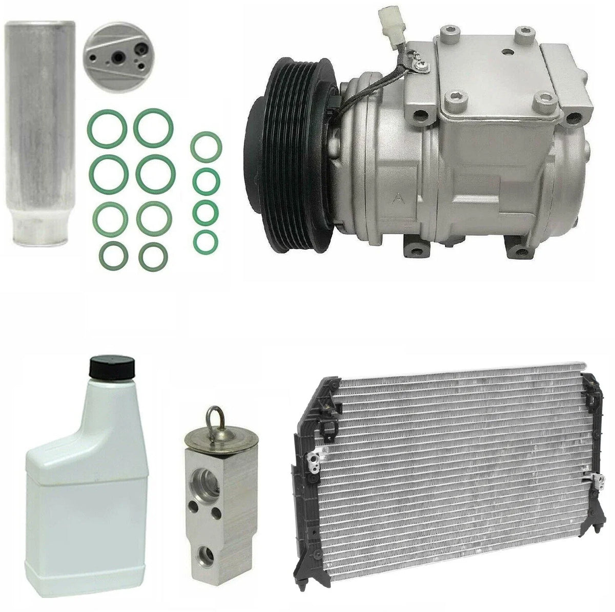 AC Compressor Kit with Condenser for Nissan Maxima (2009–2015)