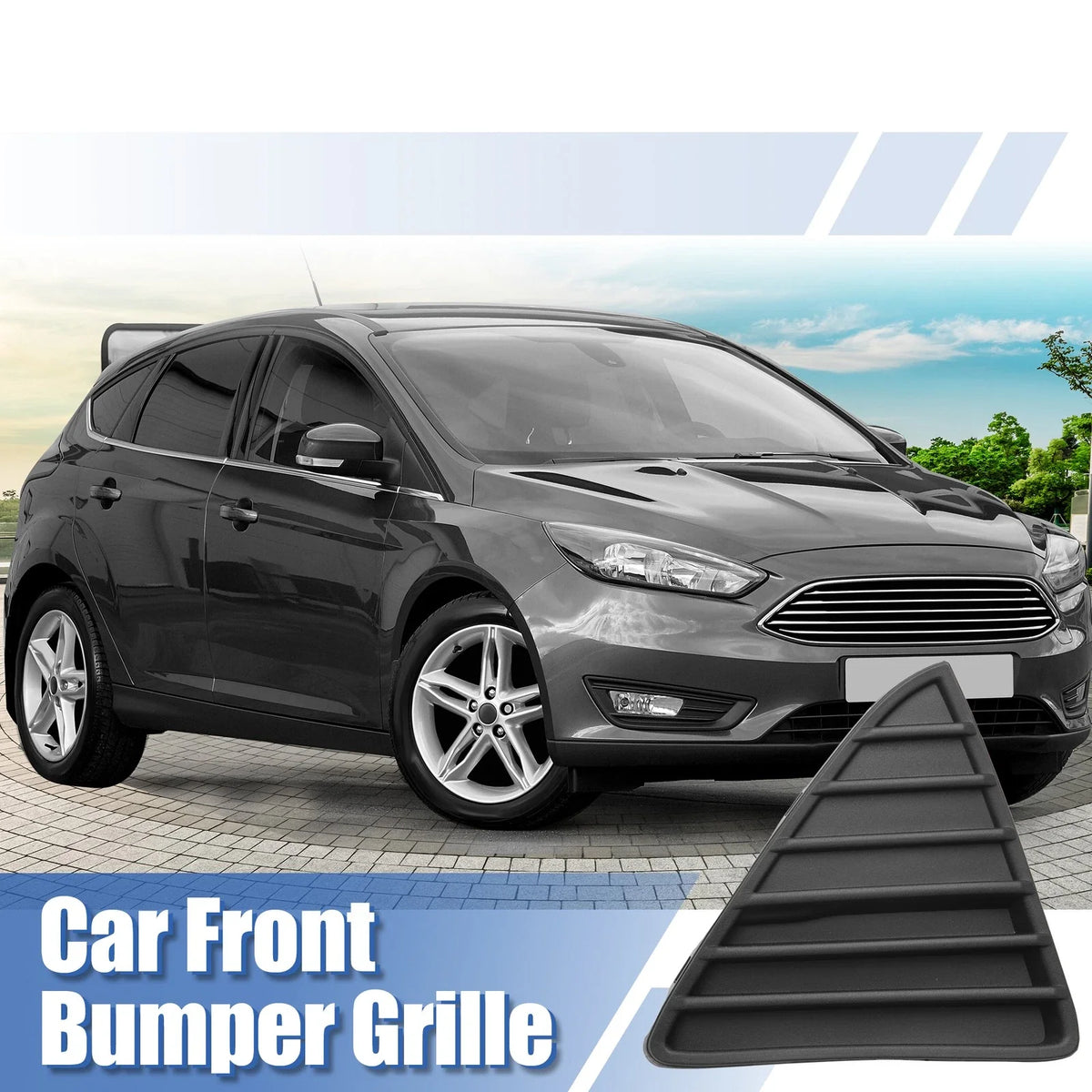 Front Right Fog Light Grille for Ford Focus (2012–2018) CP9Z-17K946-B