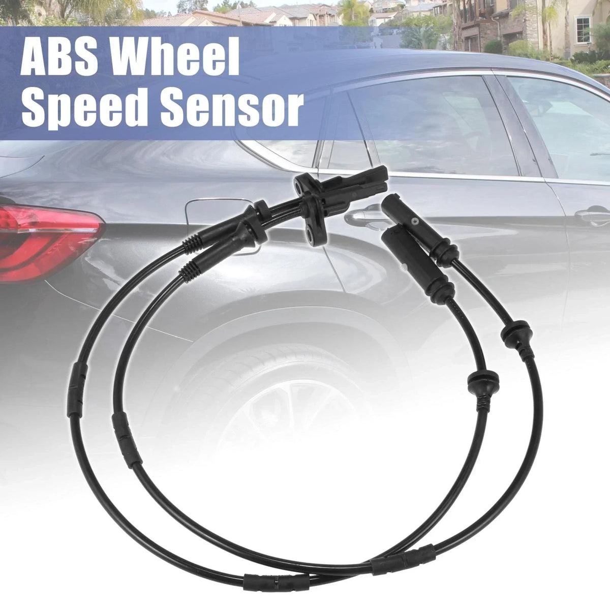 ABS Wheel Speed Sensor Set for Rear Left & Right BMW X3 X4