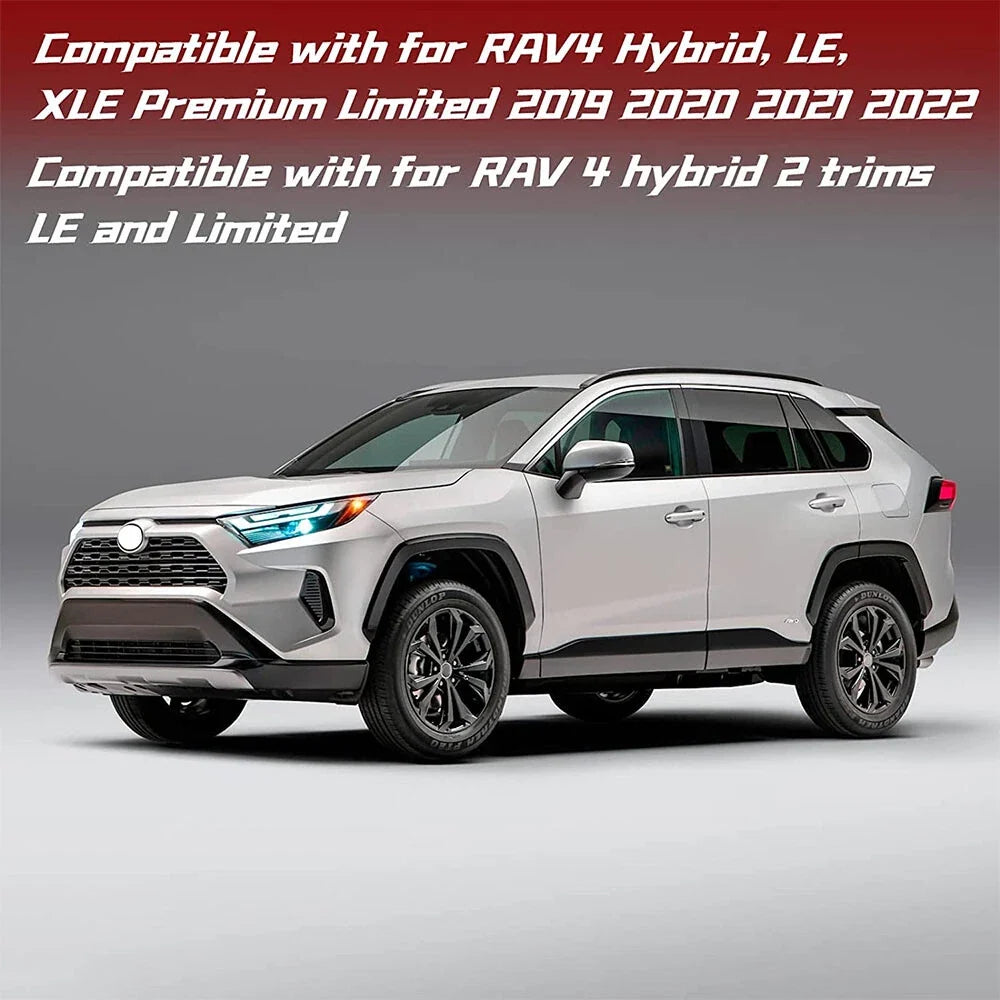 Mud Flaps for Toyota RAV4 (2019–2022) - Front Rear Molded Splash Guards