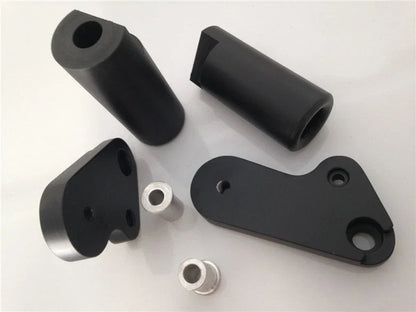 No Cut Black Frame Slider Protector for Yamaha YZF R1 2009-2012