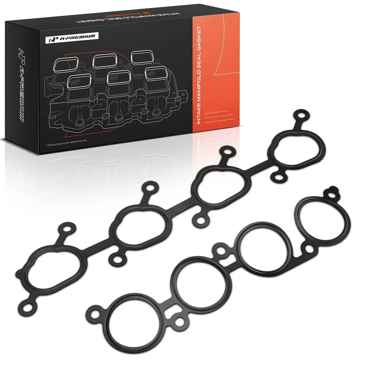 Set of 2 Engine Intake Manifold Gaskets for Nissan Sentra (1991–1993)