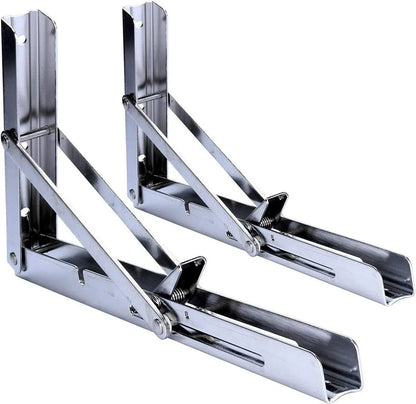 Heavy Duty 2X Folding Bracket Support for Table (660lb/300kg)