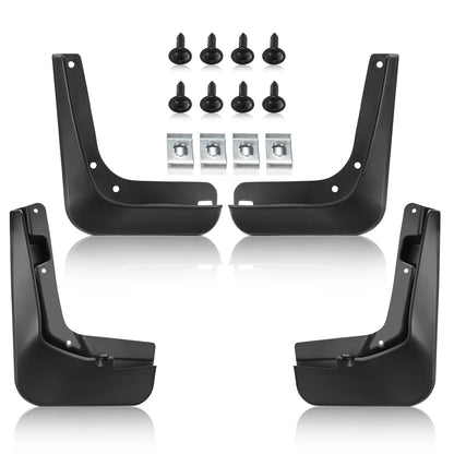 4-Piece Set of Splash Guards for Ford Fusion 2.0L (2013-2018)