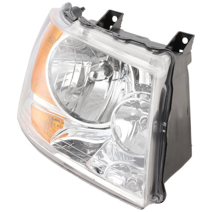 Passenger Side Headlight for Ford Expedition (2003–2006) Halogen, Chrome
