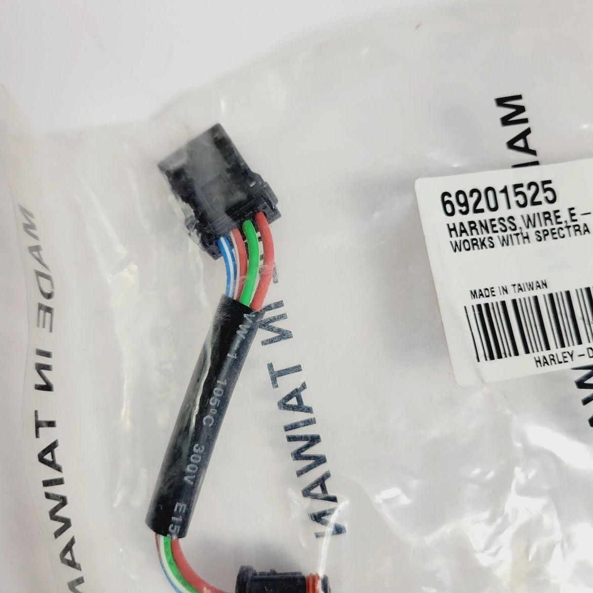 Harness for Harley-Davidson (3" Wire Glo Jae-4 Pin Male) (69201525, 68000214)