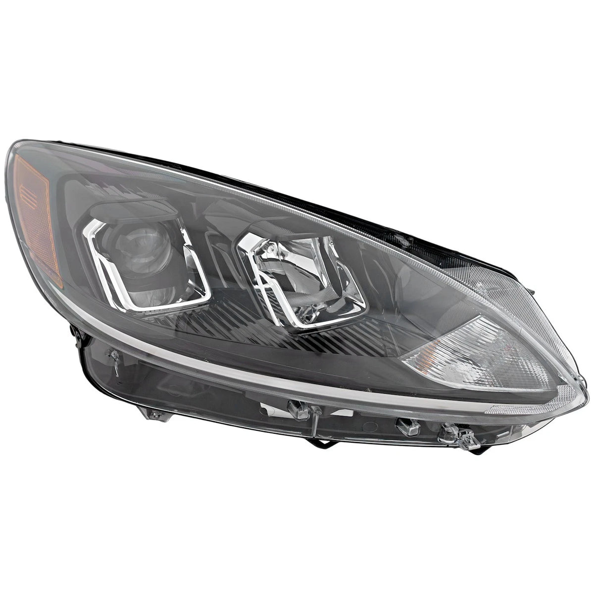 Passenger Side Headlight for Ford Escape (2020–2022) Halogen CAPA S Trim