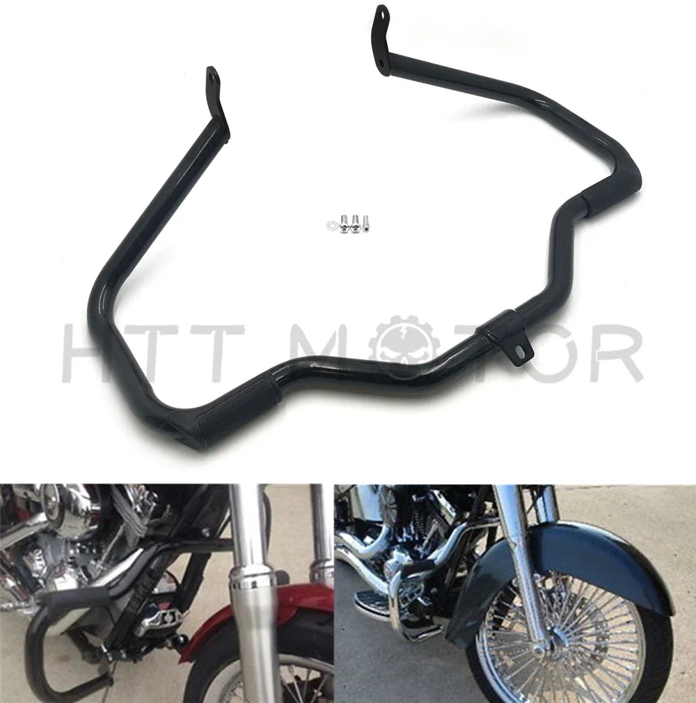 Mustache Engine Guard Crash Bar for FL Softail Harley Davidson (2000-2017)