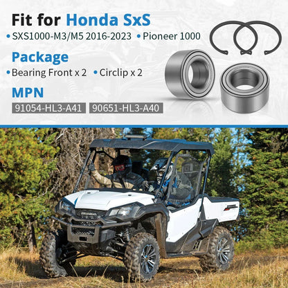Front/Rear Wheel Bearing for 1000-5 Honda Pioneer (2016-2023)