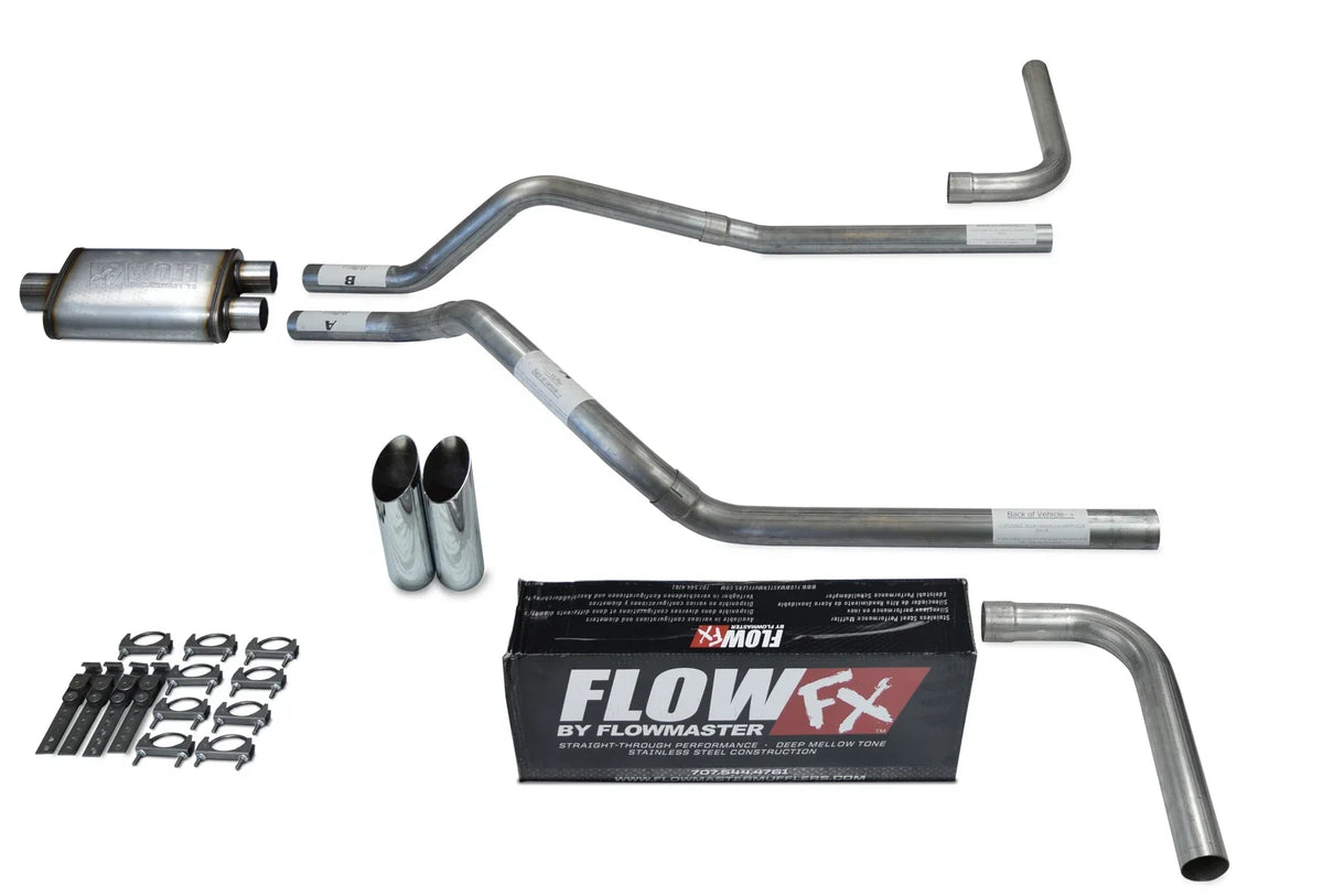 2.5" Dual Exhaust Kit with Flowmaster Flow FX for Blazer (2000-2004)