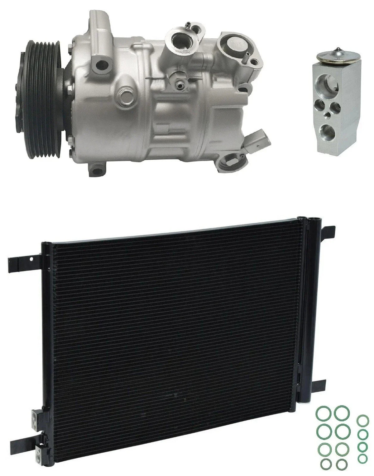 A/C Compressor Kit with Condenser for Audi Q3 2.0L (2022–2024)
