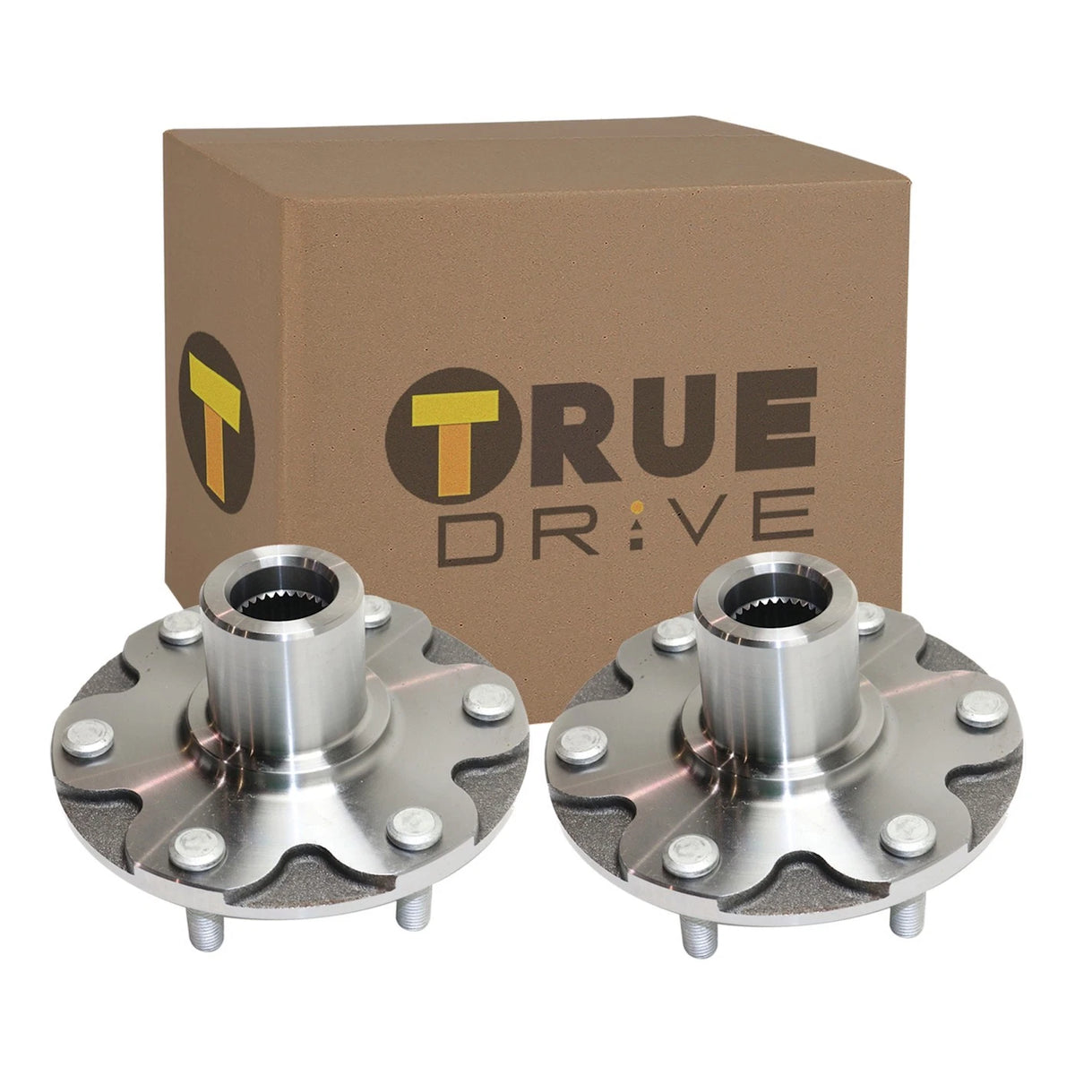 Wheel Hubs for Toyota Tacoma (2005–2009) Front Driver & Passenger Side 6 Lug 4WD