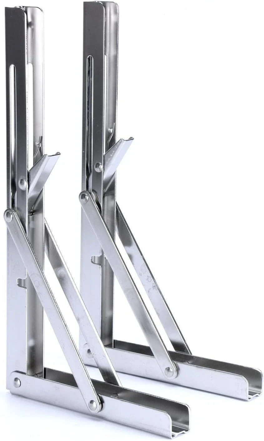 Heavy Duty 2X Folding Bracket Support for Table (660lb/300kg)