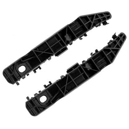 Set of 2 Black Plastic Bumper Brackets for 2015-2017 Hyundai Sonata