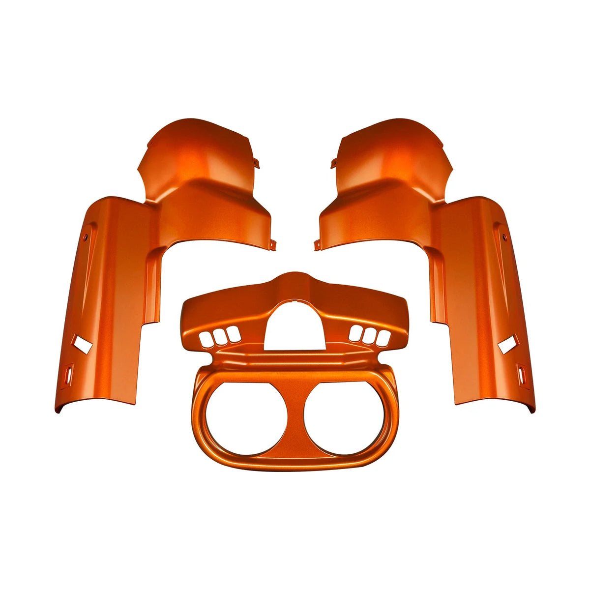Instrument Housing - Scorched Orange for Harley Road Glide 2015-2023