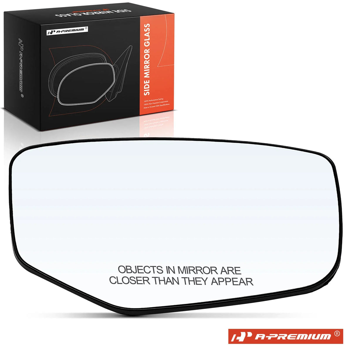 Passenger Manual Mirror Glass for Honda Accord (2008–2012)