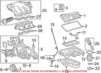 Engine Oil Filter Element with Drain Plug & Gaskets for Lexus