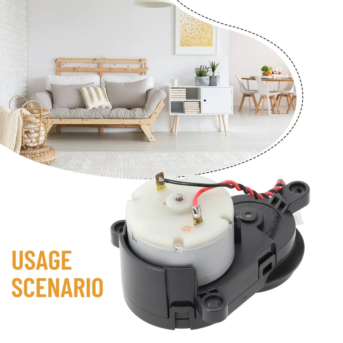 Side Brush Motor for