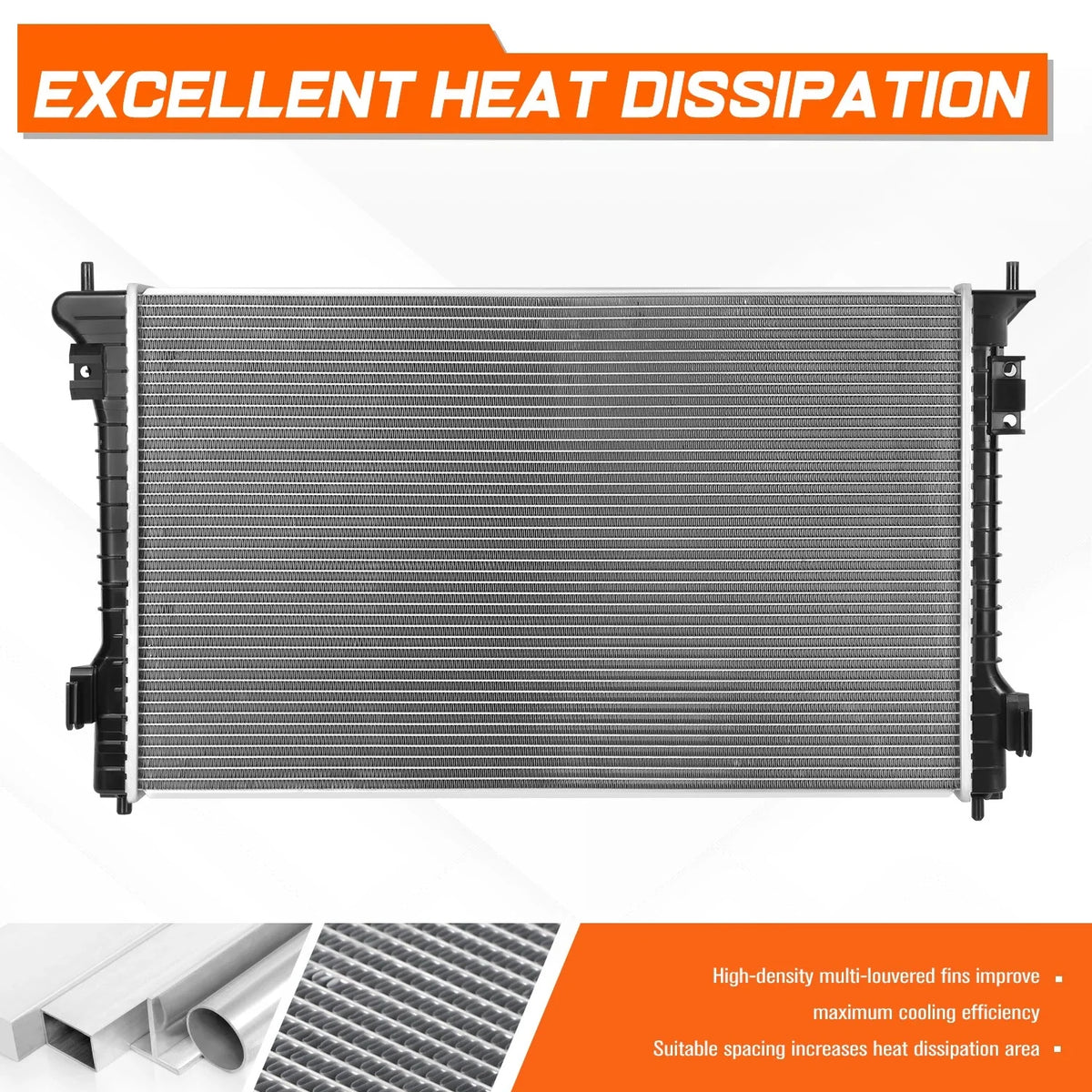 Radiator Full Aluminum Core for Ford Taurus Lincoln MKS (2010-2019)