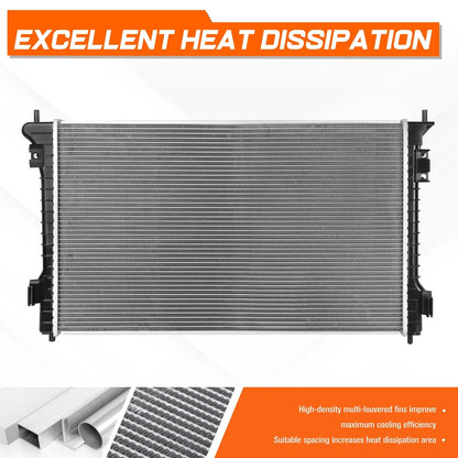 Radiator Full Aluminum Core for Ford Taurus Lincoln MKS (2010-2019)