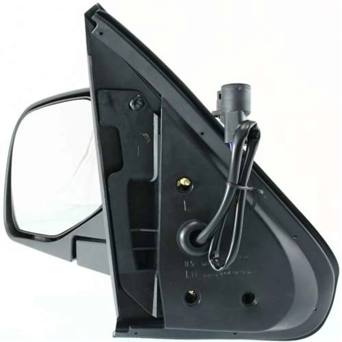 Textured Black Left Power Mirror for 1995-2001 Ford Explorer Manual Folding