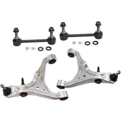 Control Arm Set of 2 Front Lower with Ball Joints
