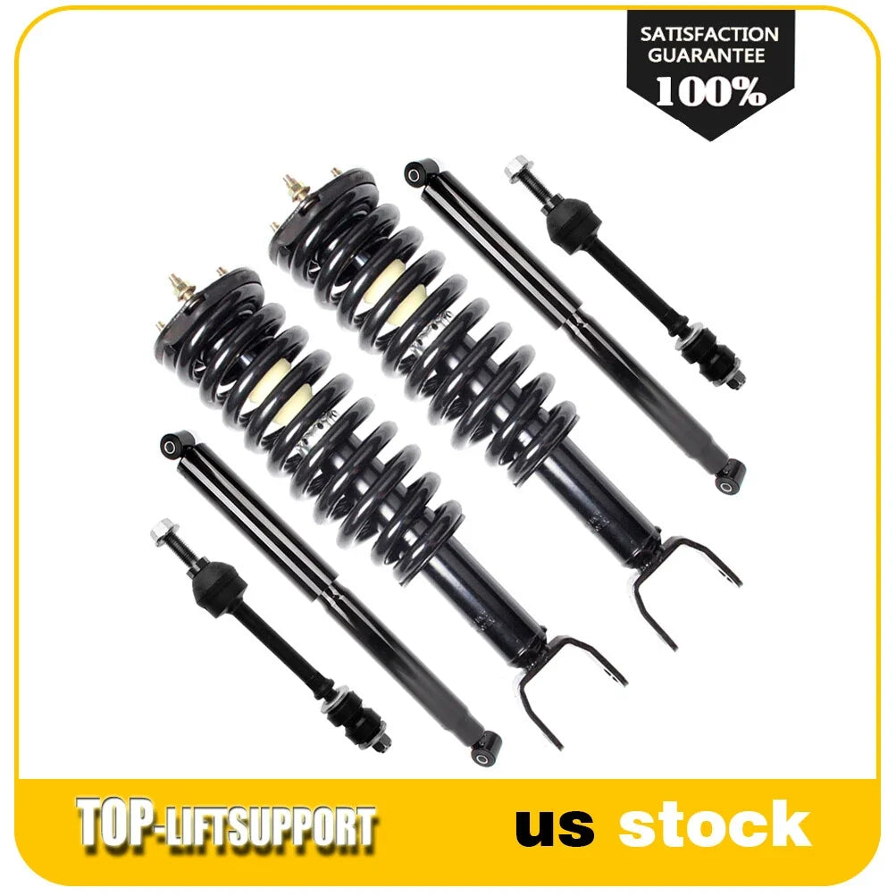 Set of 4 Front Struts and Rear Shocks for Dodge Dakota (2005–2009)