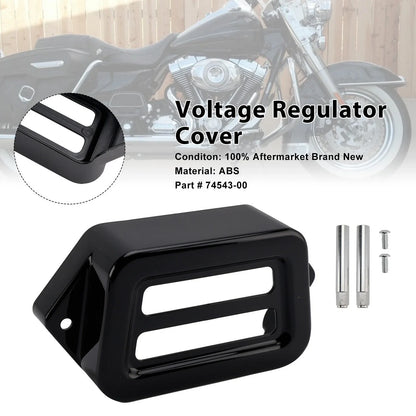 Voltage Regulator Cover in Black for Harley Electra 1997-2008