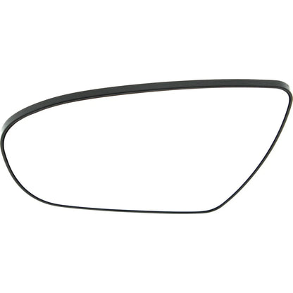 Left Heated Mirror Glass w/ Backing Plate for Kia Optima 2011-2016