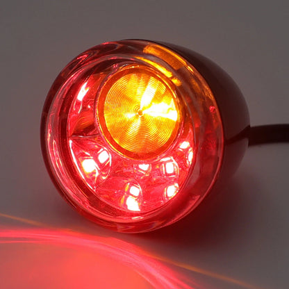 Rear LED Run Brake Turn Signal Indicator for Harley FXD FXDB FXDC 2002-2017